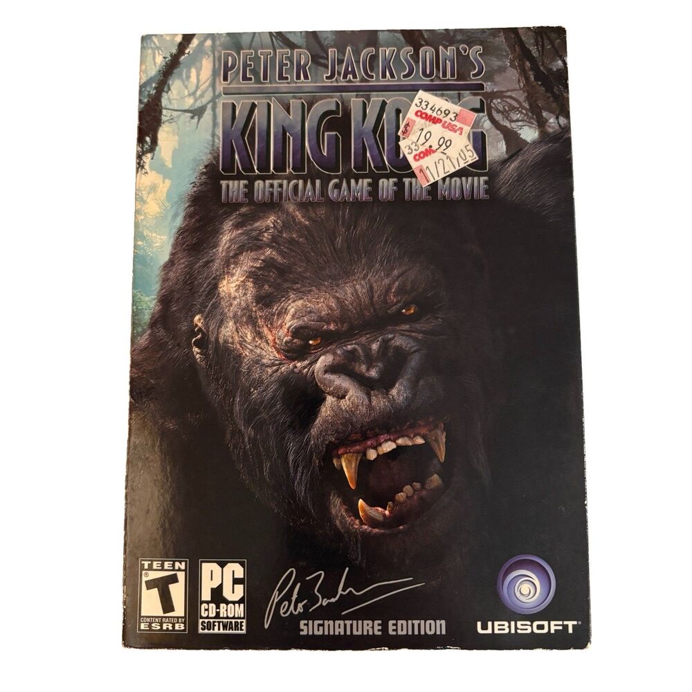 Peter Jacksons King Kong The Official Game of the Movie 4 Disk (complete)